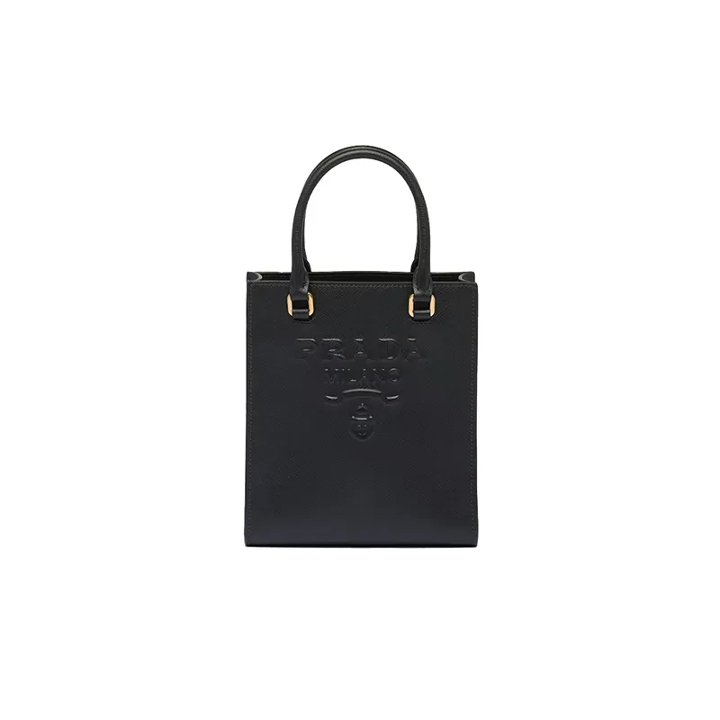 PRADA(プラダ)  サフィアーノ」（牛革）スモールハンドバッグ