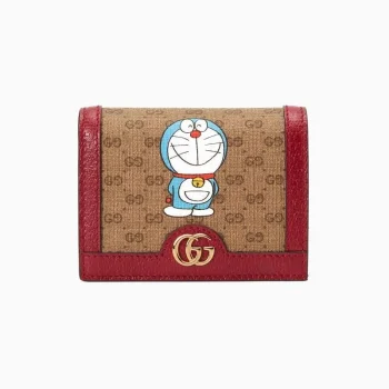 DORAEMON x GUCCI カードケース (コイン＆紙幣入れ付き)