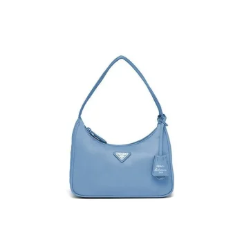PRADA(プラダ) Re-Edition 2000 ナイロン ミニバッグ ブルー