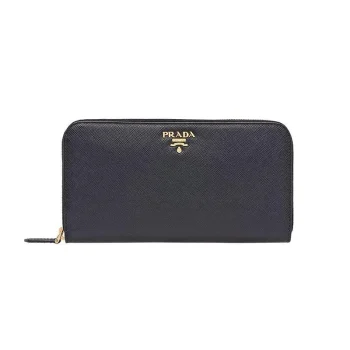 PRADA(プラダ) サフィアーノレザー 財布 ブラック