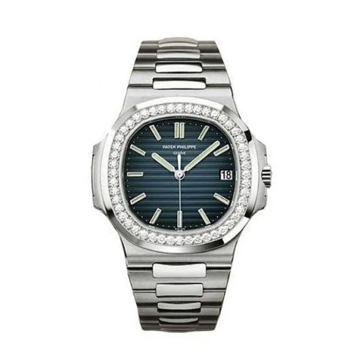 パテックフィリップ ノーチラス ベゼルダイヤ Ref.5713/1G-010