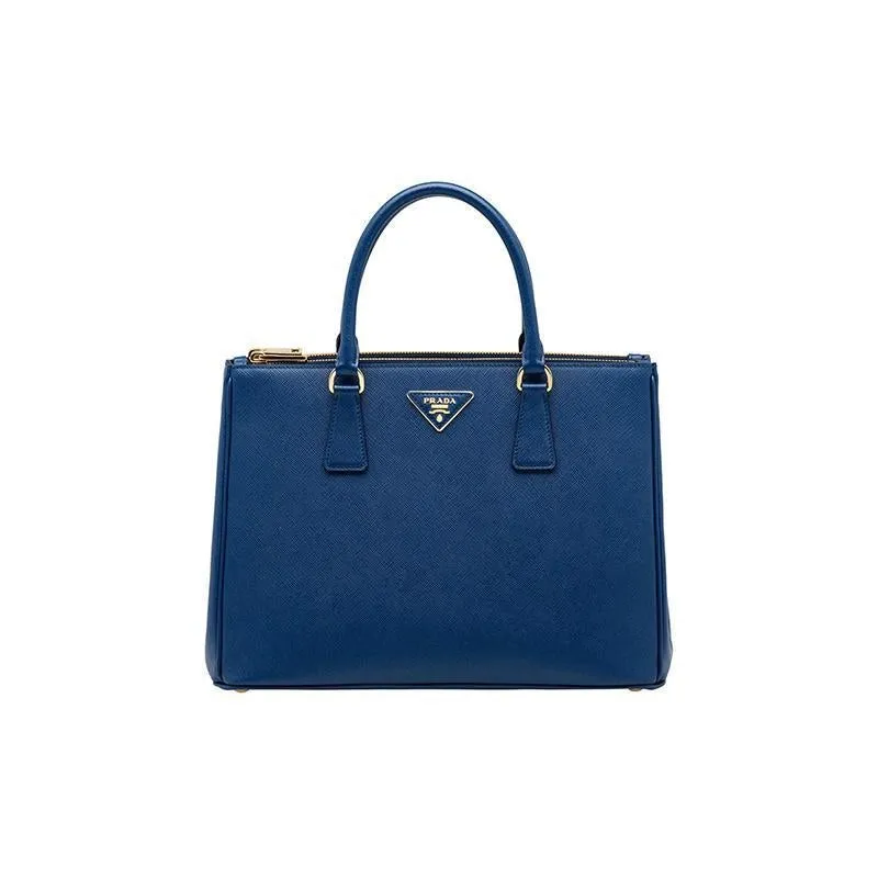 PRADA(プラダ) ガレリア ミディアム バッグ ブルー