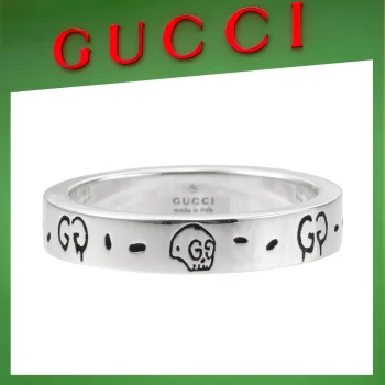 【国内発送/直営店】Gucci Ghost リング 指輪