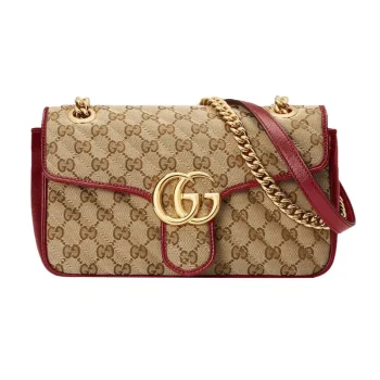 GUCCI(グッチ)〔GGマーモント〕スモール ショルダーバッグ