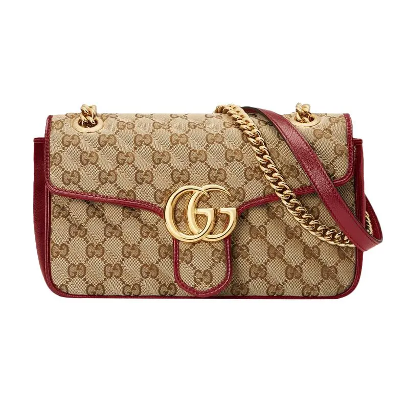 GUCCI(グッチ)〔GGマーモント〕スモール ショルダーバッグ