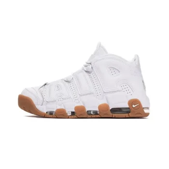 NIKE  AIR MORE UPTEMPO  Men's Sneakers White White