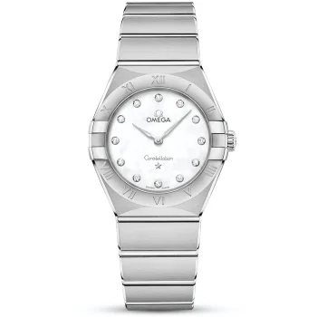 Constellation Manhattan 28mm White Diamond Dial Ladies Watch