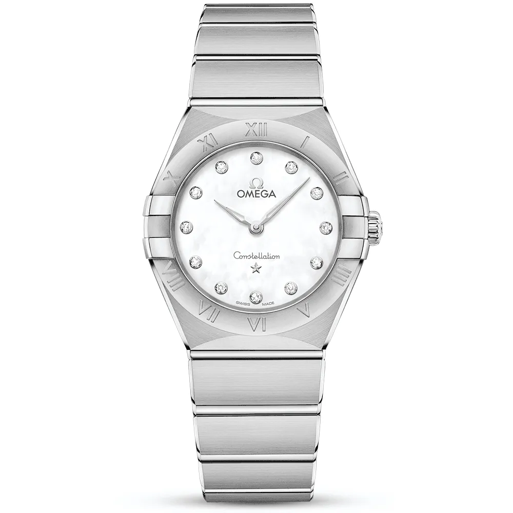 Constellation Manhattan 28mm White Diamond Dial Ladies Watch
