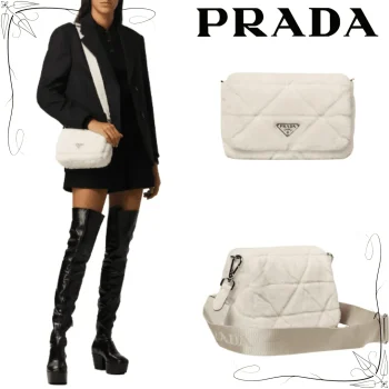 直営店買付【数量限定】2022秋冬新作 PRADA Terry バッグ