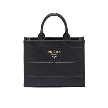 PRADA(プラダ) プラダ シンボル トップステッチ レザー スモール バッグ