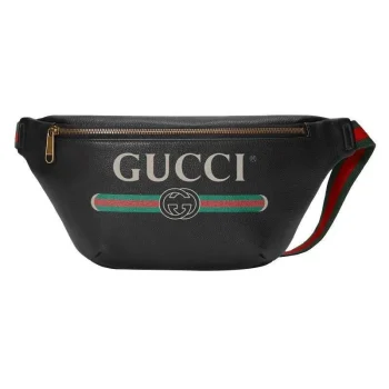 GUCCI(グッチ) 〔グッチ プリント〕レザー ベルトバッグ
