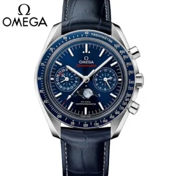 オメガ スピードマスター ムーンフェイズ ブルーサイドオブザムーン 304.93.44.52.03.001