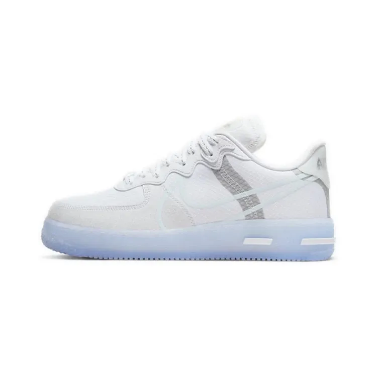 Nike Air Force One React Quick Strike "White Ice" Men's Women's Sneakers