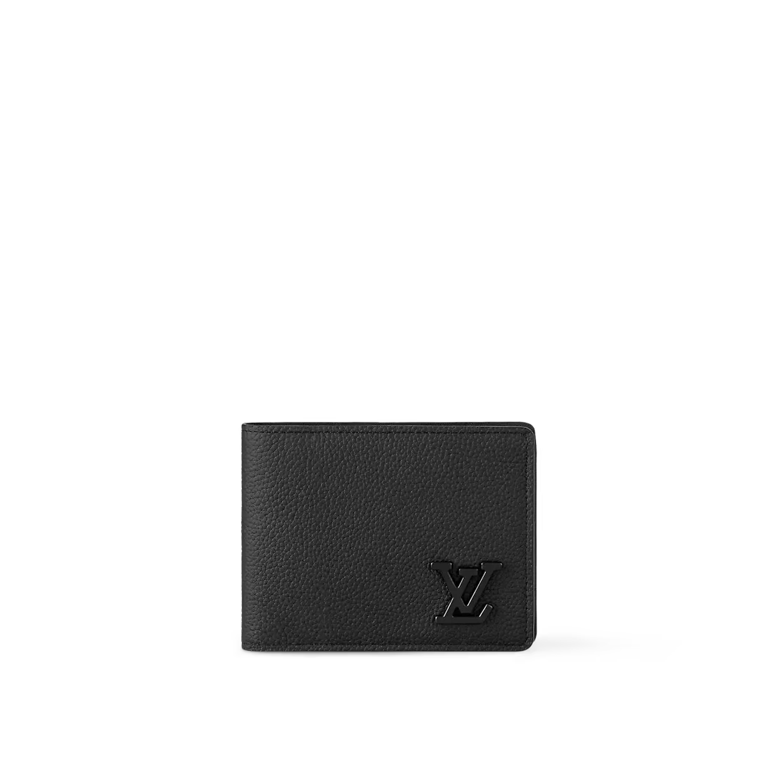 LOUIS VUITTON（ルイヴィトン）ポルトフォイユミュルティプル--LVロゴ