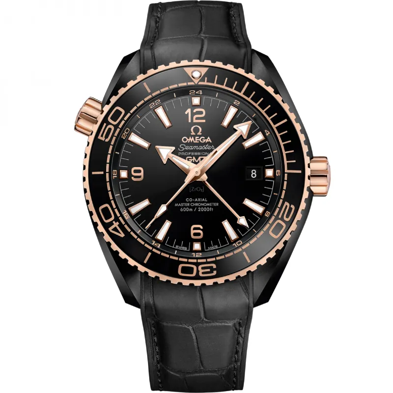 Omega Seamaster Planet Ocean Master Chronometer GMT Deep Black 215.63.46.22.01.001