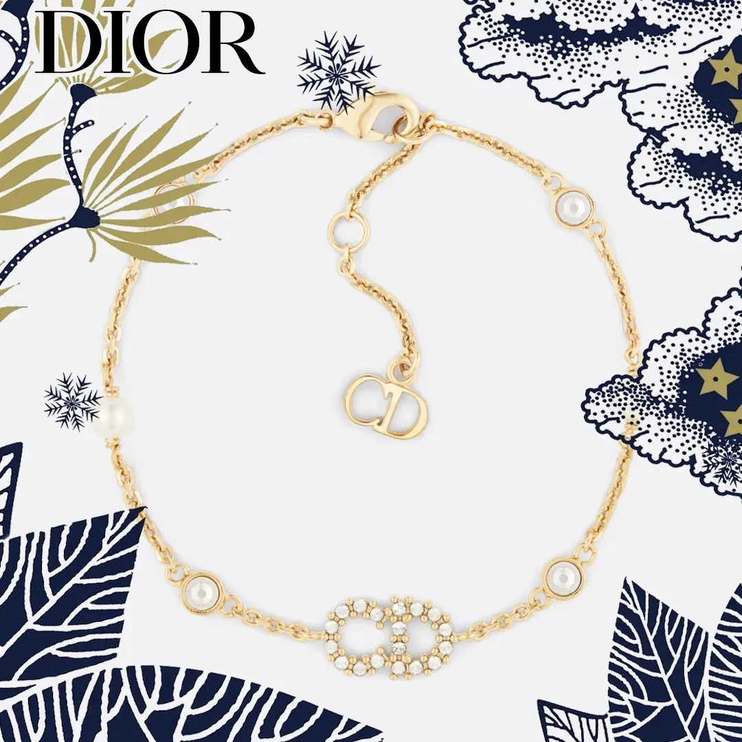 【国内発送/直営店】CLAIR D LUNE ブレスレット メタル・レジンパール・クリスタル