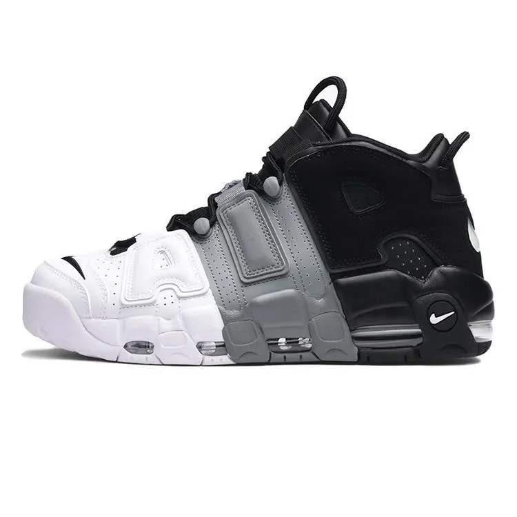 NIKE ナイキ AIR MORE UPTEMPO '96 エアモアアップテンポ メンズ レディース スニーカー Black Cool Grey White ブラック/クールグレー/ホワイト【限定モデル】