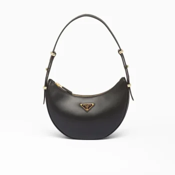 PRADA(プラダ) プラダ アーケ レザーショルダーバッグ ブラック