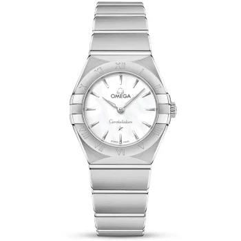 Constellation Manhattan 25mm White Index Dial Ladies Watch
