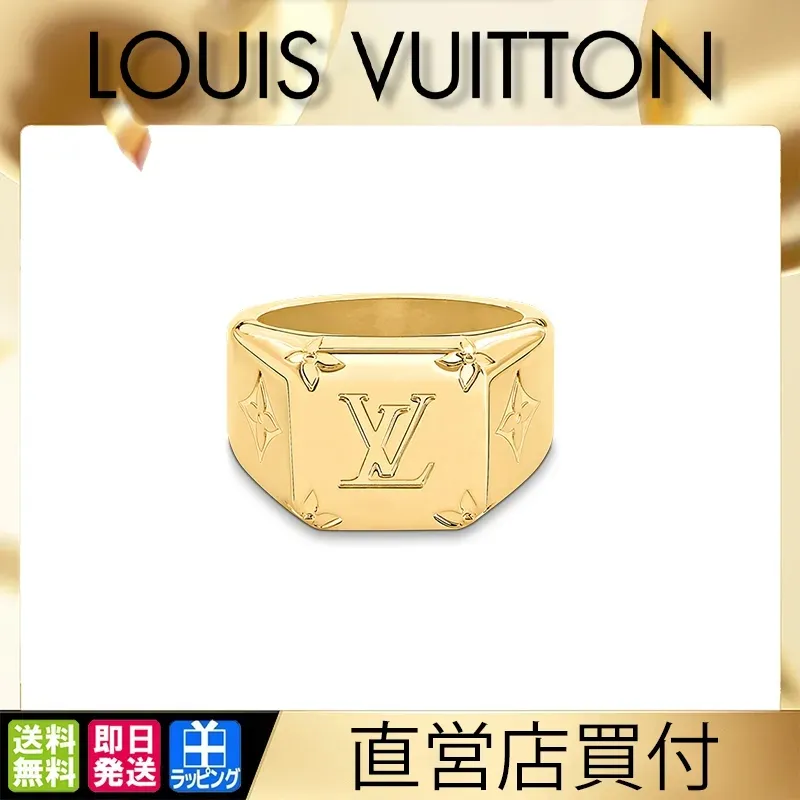 【国内発送/直営店】シグネットリング モノグラム