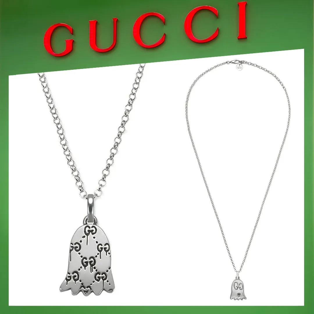 【国内発送/直営店】ネックレス グッチゴースト