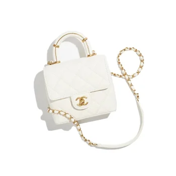 CHANEL (シャネル)  トップハンドル ミニ フラップ バッグ cha0a460