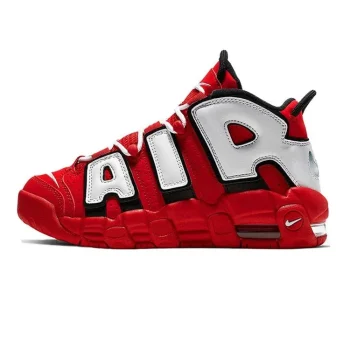 NIKE ナイキ AIR MORE UPTEMPO GS 'HOOP PACK' エア モア アップテンポ キッズモデル "フープ パック" キッズ レディース スニーカー UNIVERSITY RED/BLACK-SUMMIT WHITE-WHITE ユニバーシティレッド/ブラック-サミットホワイト-ホワイト【限定モデル】