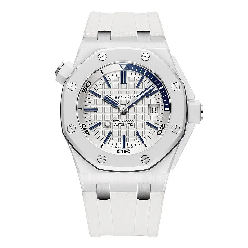 AUDEMARS PIGUETオーデマ・ピゲ ロイヤルオークオフショア ダイバー ホワイトセラミック15707CB.OO.A010CA.01
