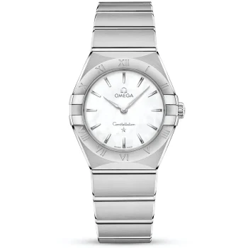 Constellation Manhattan 28mm White Mother of Pearl Ladies Watch