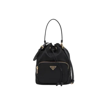 PRADA(プラダ) プラダ デュエット ナイロンショルダーバッグ ブラック