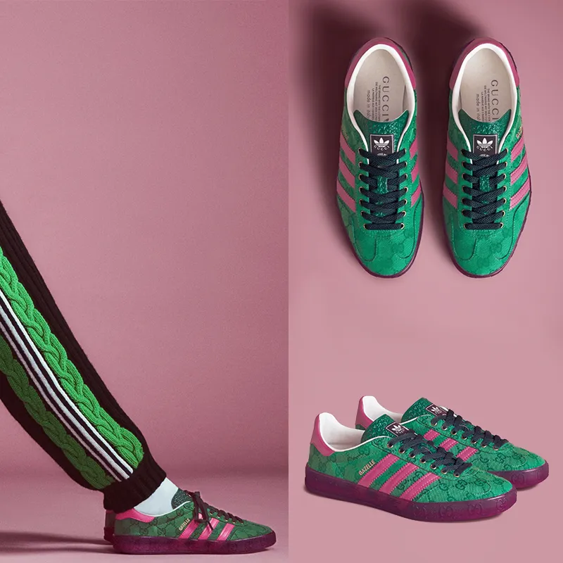 ADIDAS X GUCCI  ガゼル スニーカー