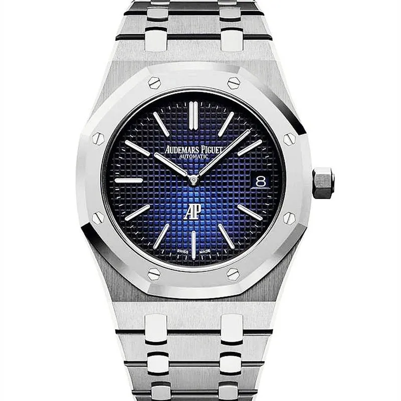 オーデマピゲ ロイヤルオーク エクストラシン ブティック限定 15202IP.OO.1240IP.01スモークブルー