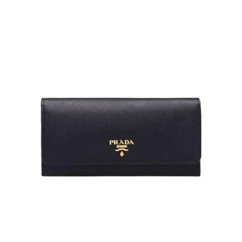 PRADA(プラダ) サフィアーノレザー 財布 ブラック